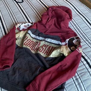 FSU cowl neck hoodie